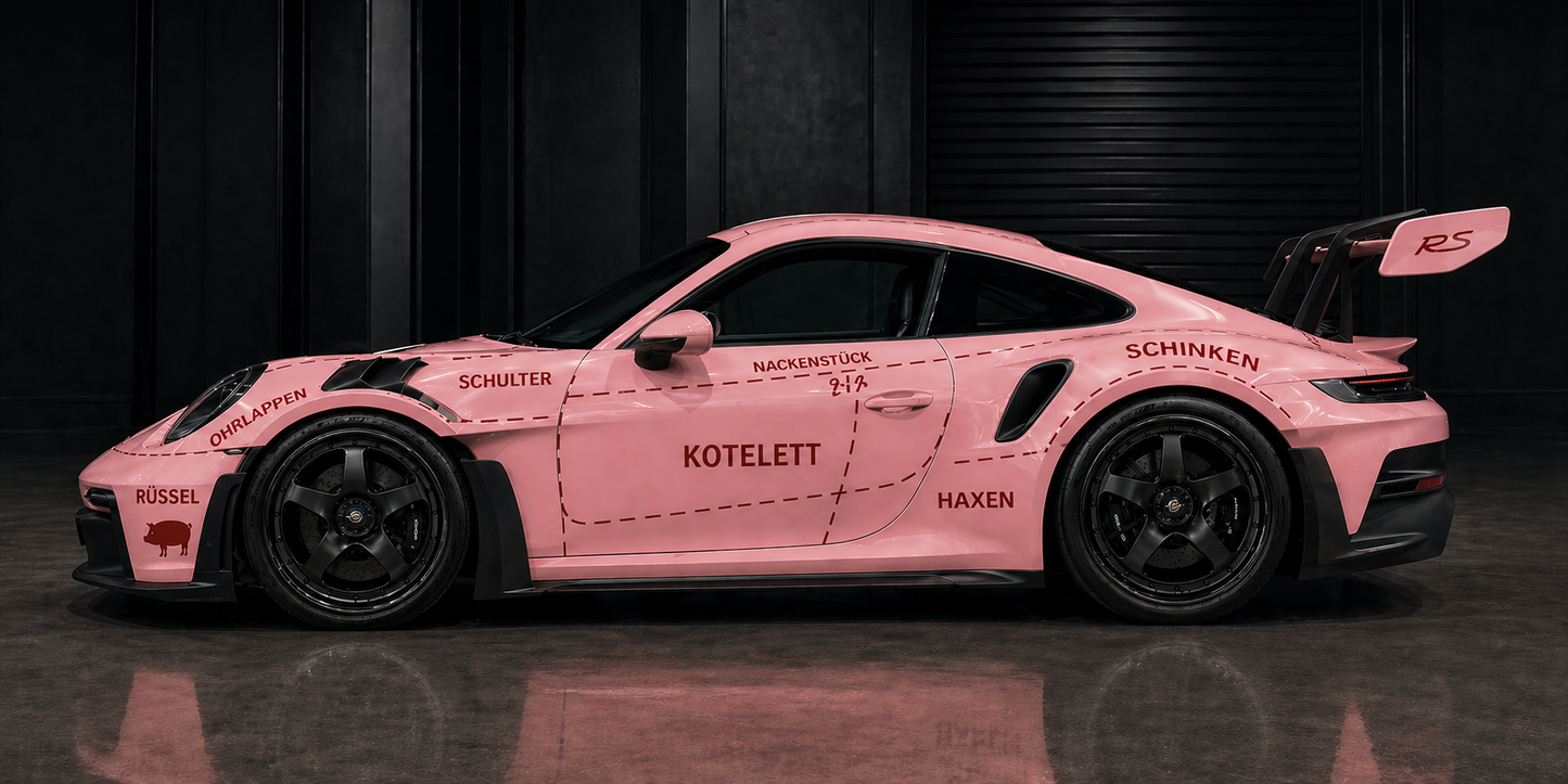 PREORDER 1:18 Porsche 992 GT3 RS Weissach Package 'Pink Pig'
