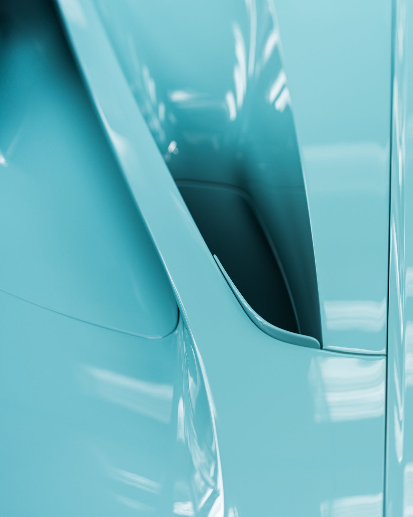 Henson & Heaven 1:18 Bugatti Bolide (Tiffany Blue)