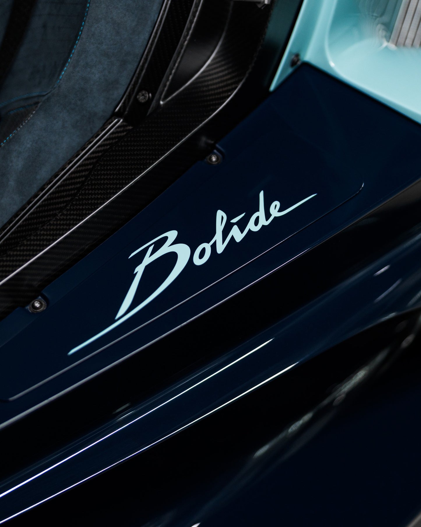 Henson & Heaven 1:18 Bugatti Bolide (Tiffany Blue)