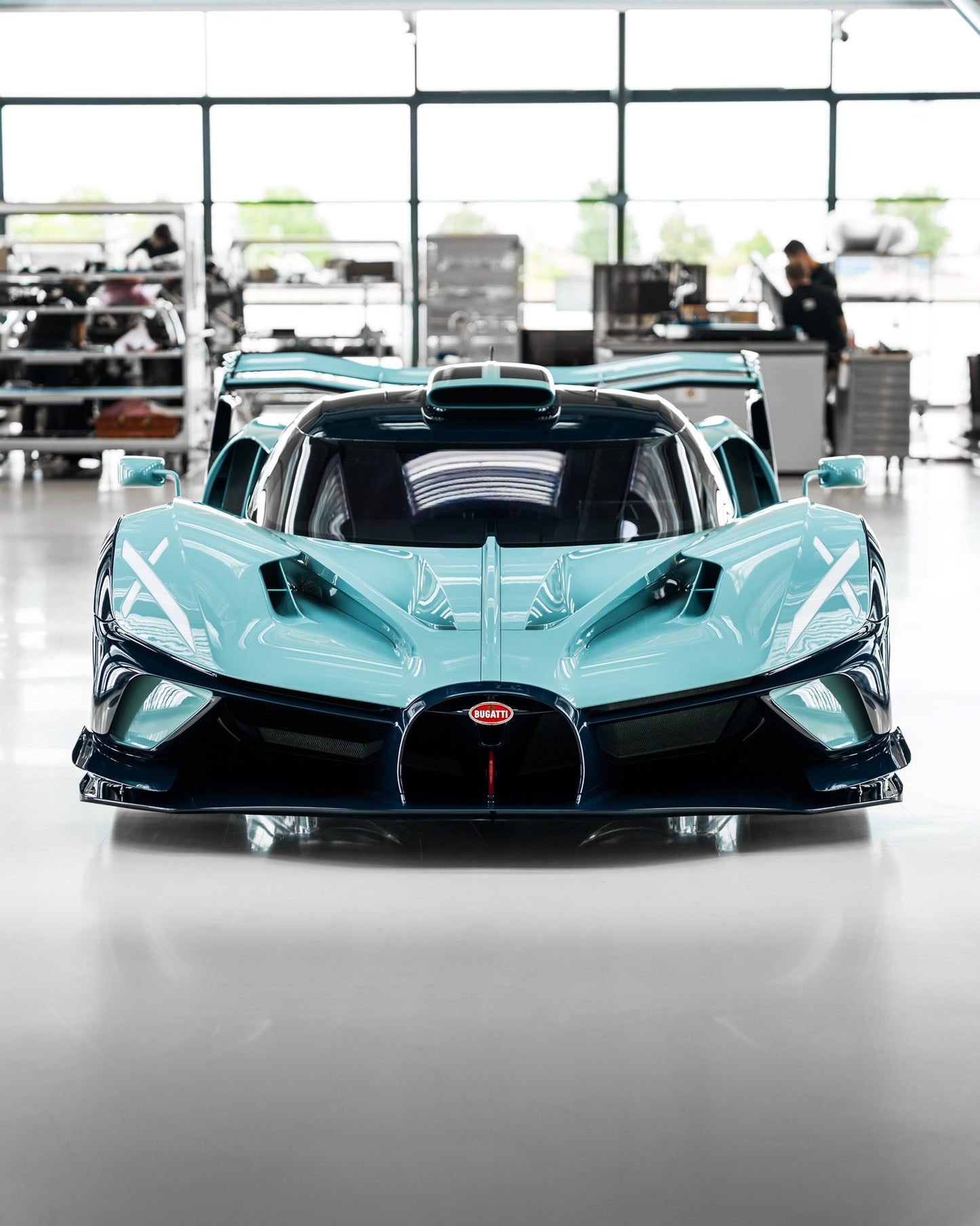 Henson & Heaven 1:18 Bugatti Bolide (Tiffany Blue)