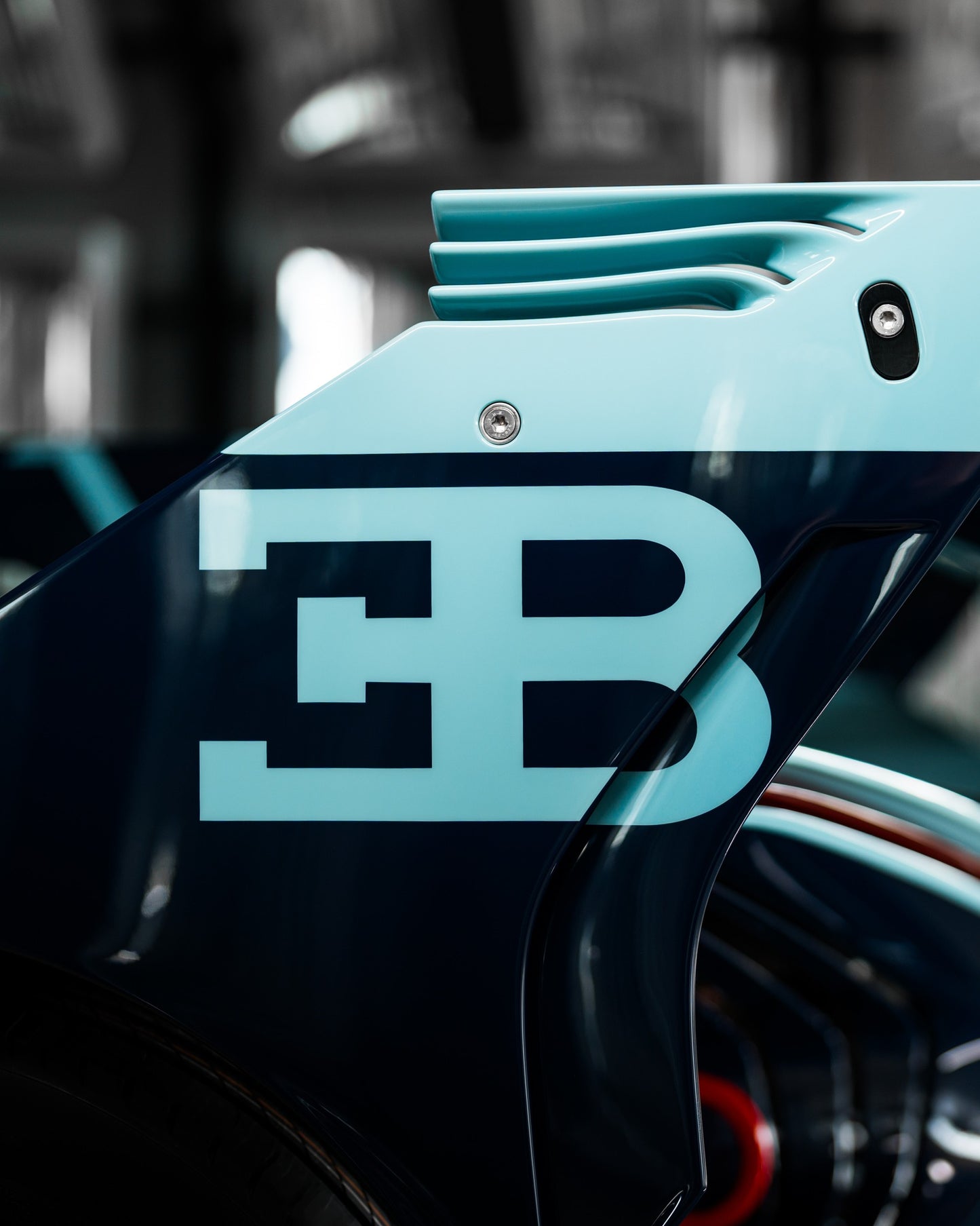 Henson & Heaven 1:18 Bugatti Bolide (Tiffany Blue)