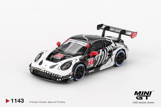 Mini GT 1:64 Porsche 911 GT3R #77 - Skeleton Rexy