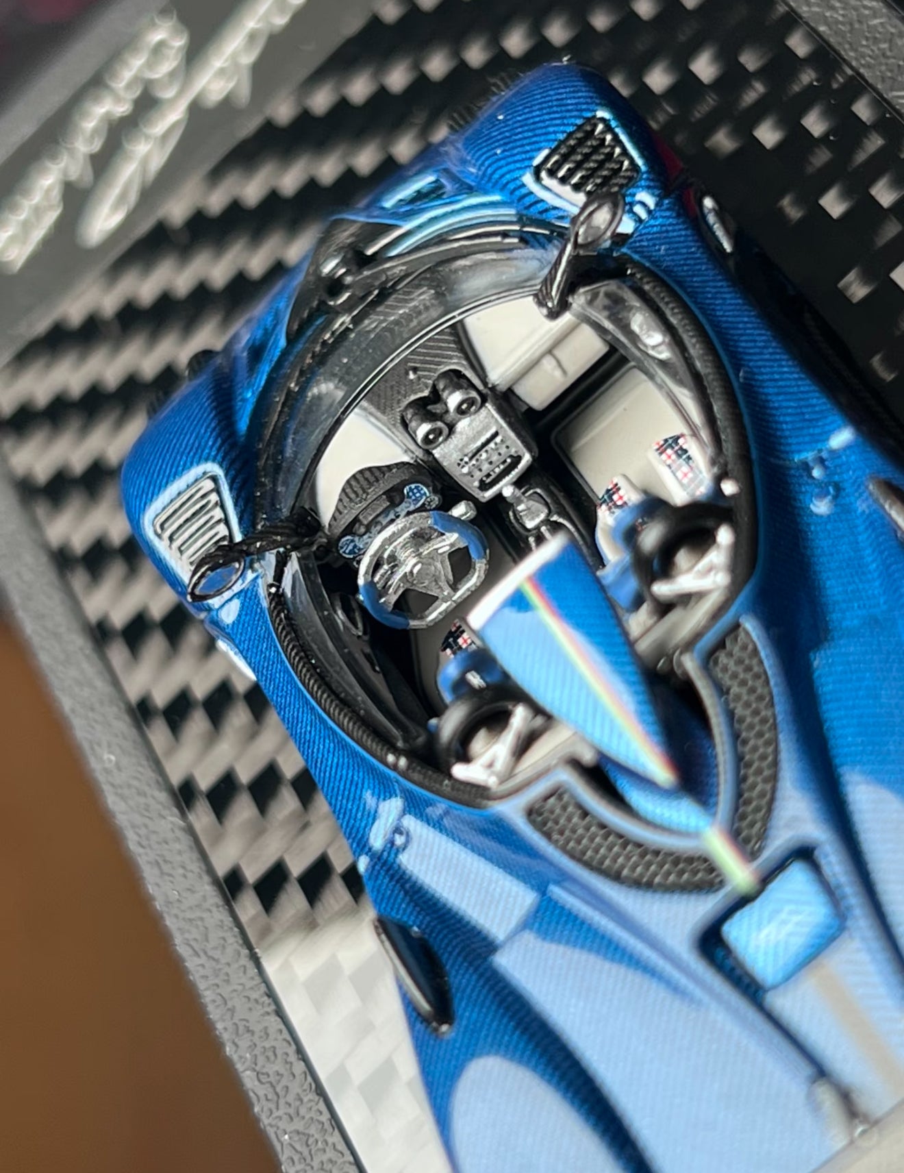 LCD 1:64 Pagani Zonda HP Barchetta (Blue)