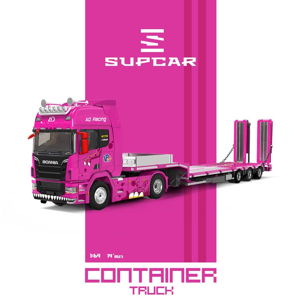 PREORDER SUPCAR 1:64 Scania Transport Trailer Truck ‘Roxy’