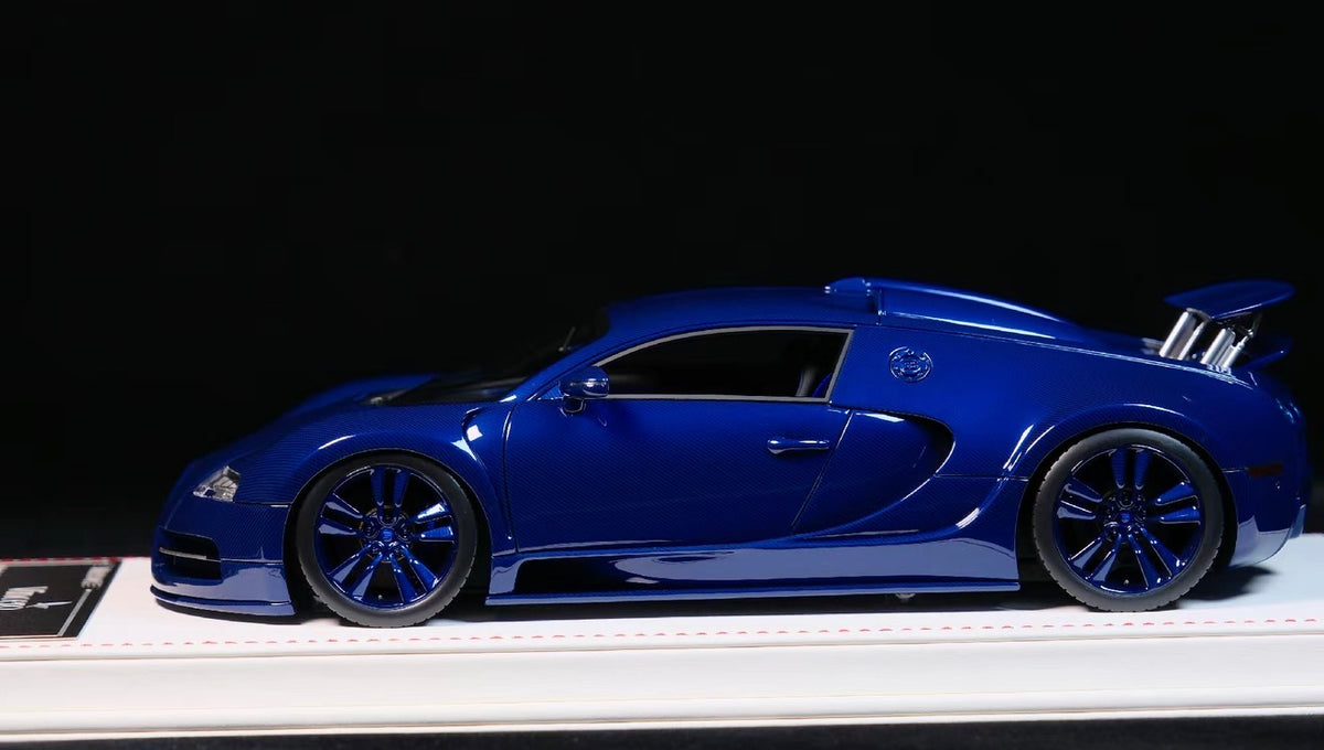 Davis & Giovanni 1:18 Mansory Vincero Bugatti Veyron - Blue Carbon