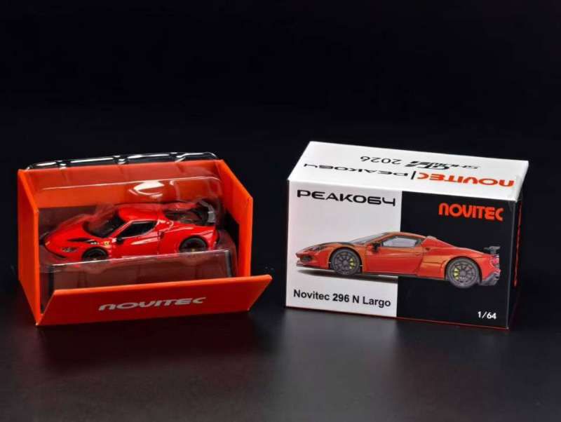 PREORDER Peako Models 1:64 Ferrari 296 GTB Novitec Rosso