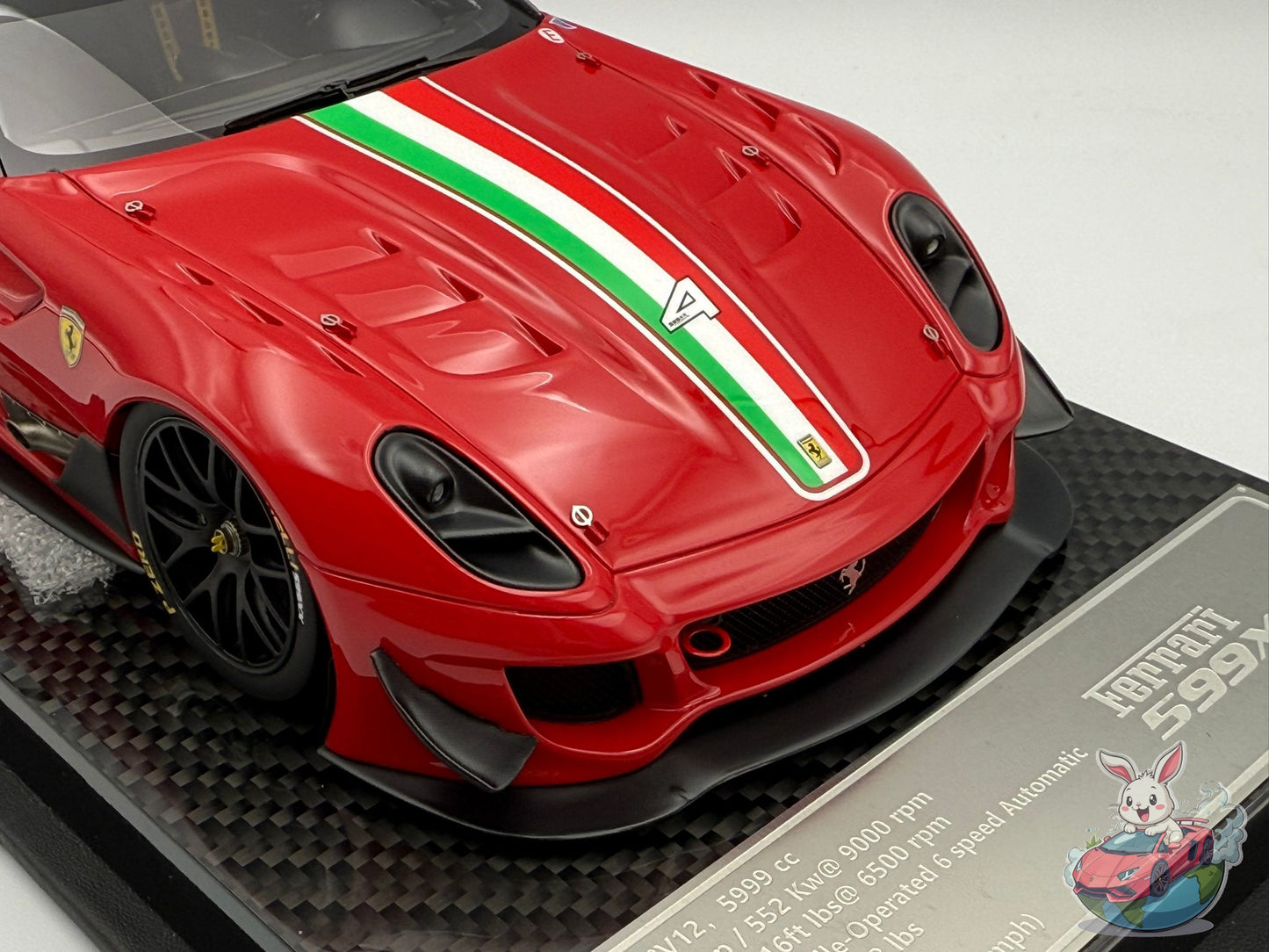 CE 1:18 Ferrari 599XX EVO (Rosso Corsa)