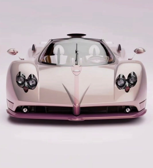 PREORDER 1:18 Pagani Zonda Roadster - Pink Planet