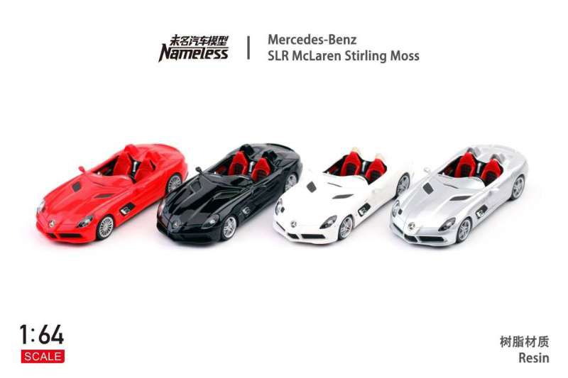 PREORDER Nameless 1:64 Mercedes-Benz McLaren SLR Stirling Moss