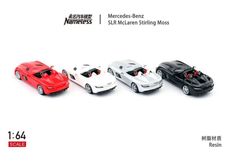 PREORDER Nameless 1:64 Mercedes-Benz McLaren SLR Stirling Moss