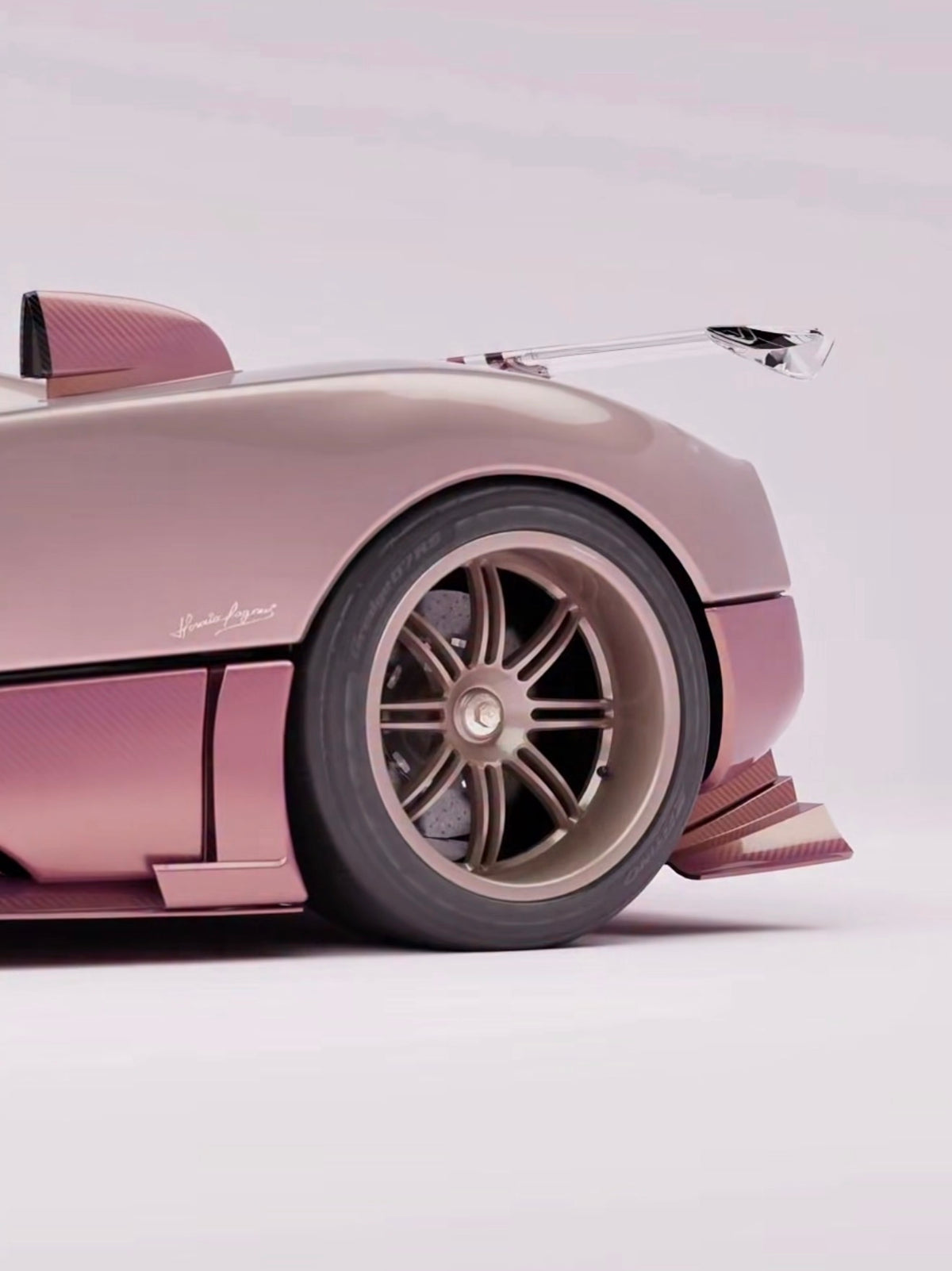 PREORDER 1:18 Pagani Zonda Roadster - Pink Planet