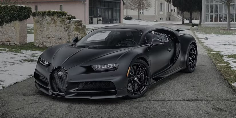 PREORDER 1:18 Bugatti Chiron Sport Noire