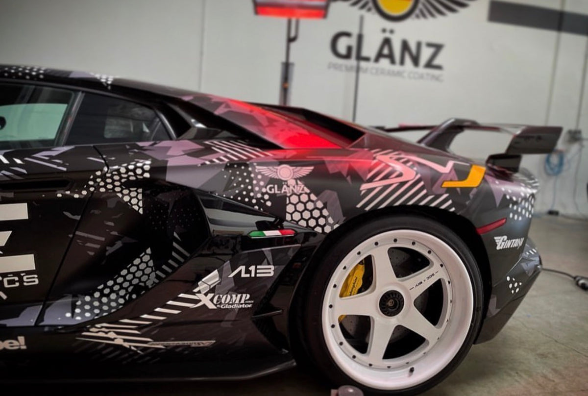PREORDER 1:18 Lamborghini Aventador SVJ - DDE Black Camo