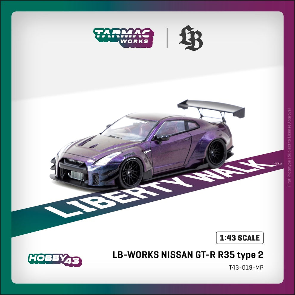 Tarmac Works 1:43 LB-WORKS Nissan GT-R R35 Type 2 – Miniature Planet