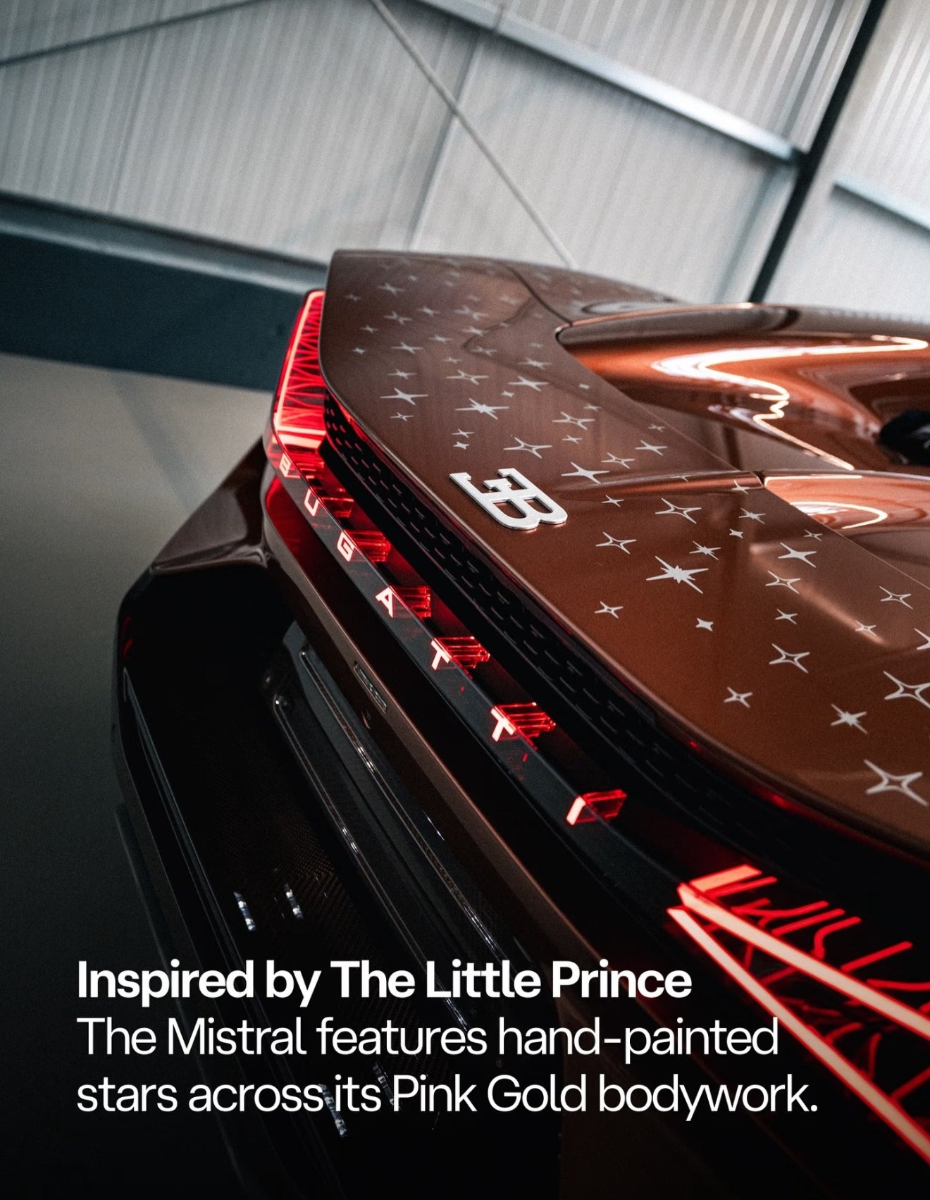 PREORDER 1:18 Bugatti Mistral W16 Le Jeune Prince
