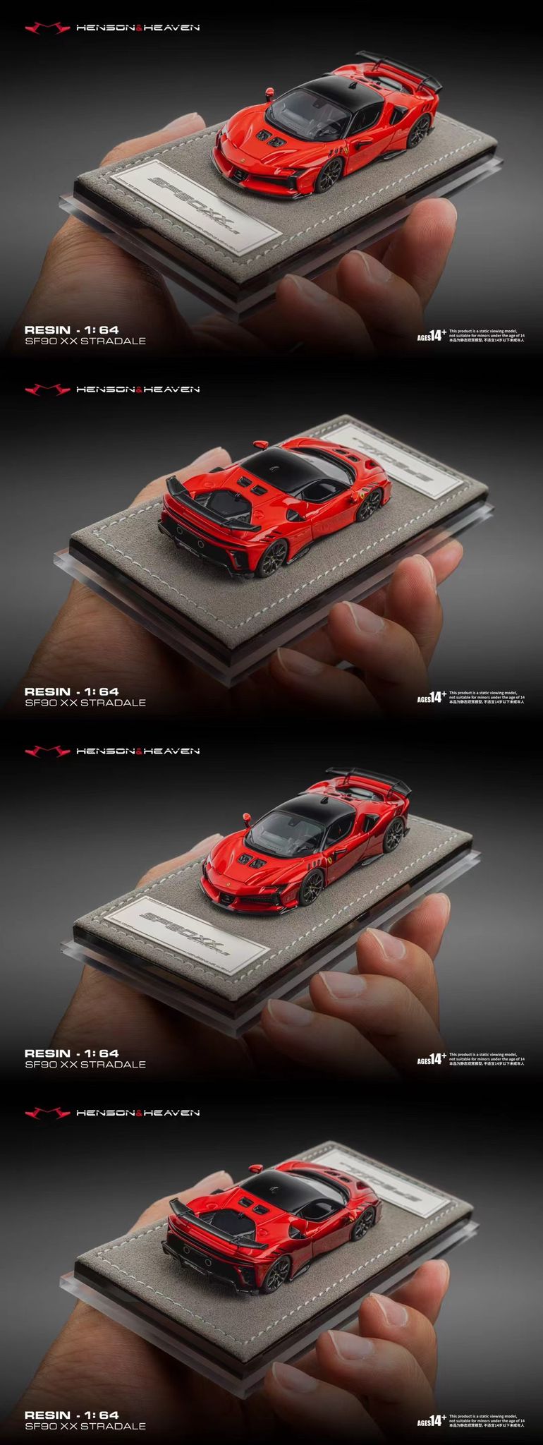 [PRE-ORDER] Henson & Heaven 1:64 Ferrari SF90XX Stradale