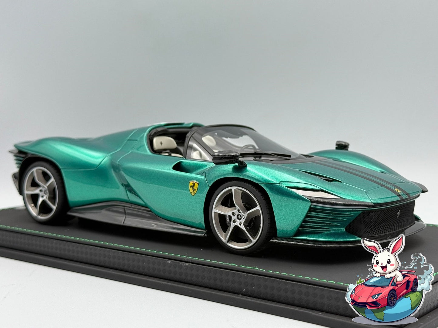 BBR Models 1:18 Ferrari SP3 Daytona 'Open Roof' (Green Jewel)