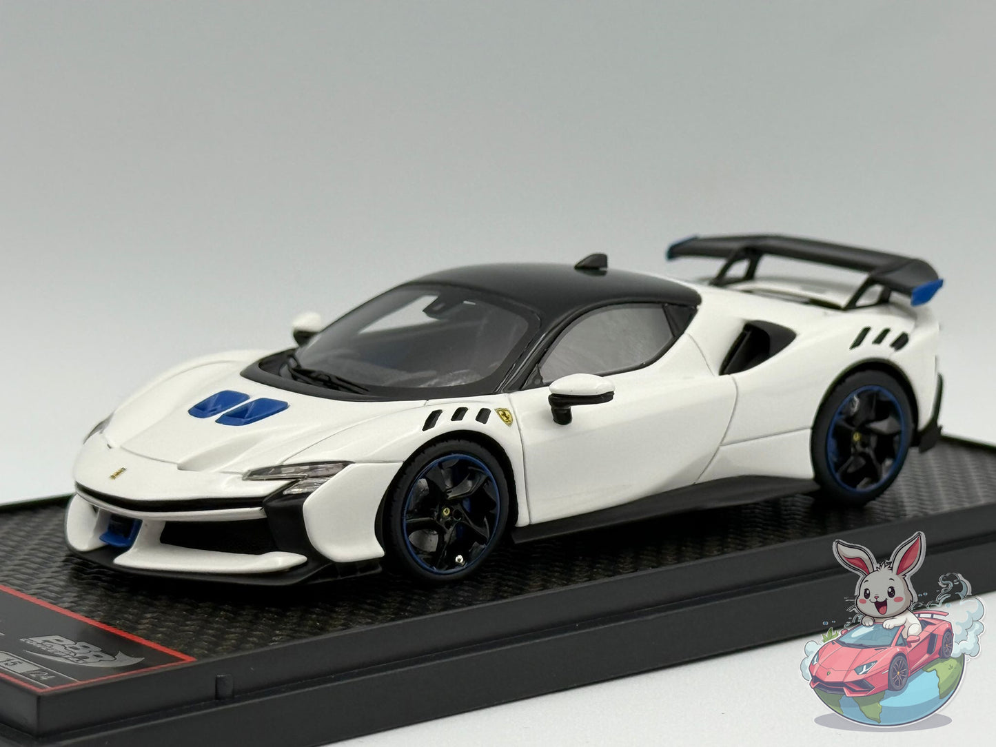 BBR 1:43 Ferrari SF90 XX Stradale (White Cervino)