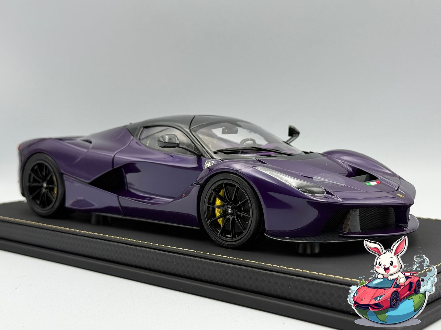 BBR 1:18 Ferrari Laferrari Purple Dubai TAILOR MADE
