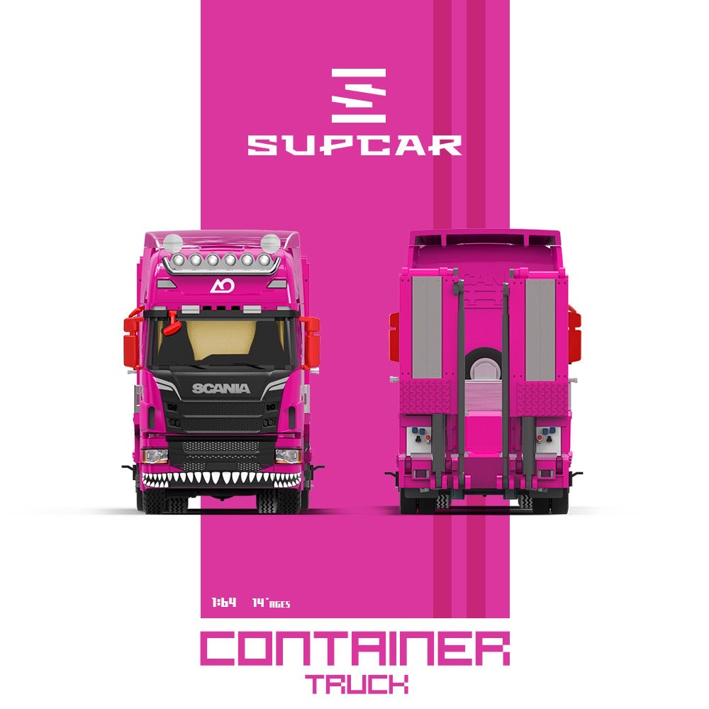 PREORDER SUPCAR 1:64 Scania Transport Trailer Truck ‘Roxy’