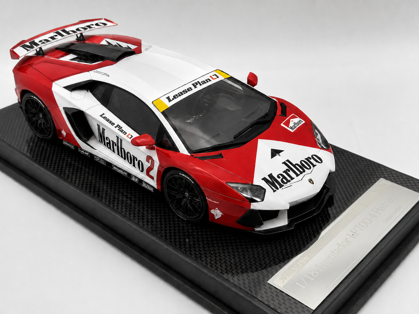 VMB x Miniature Planet 1:18 Lamborghini Aventador HAMANN 'Marlboro Livery'