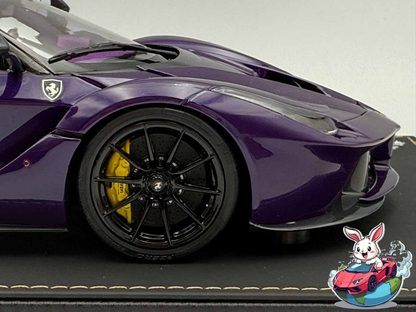 BBR 1:18 Ferrari Laferrari Purple Dubai TAILOR MADE