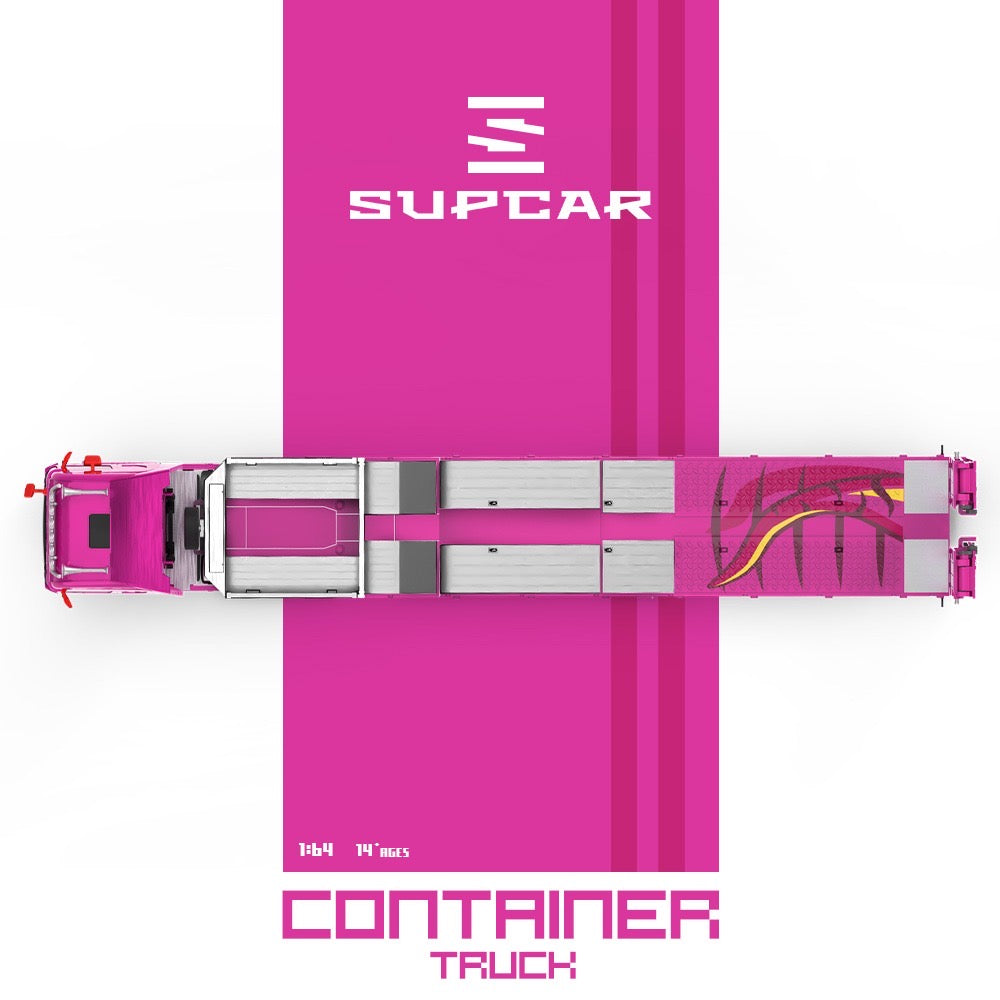 PREORDER SUPCAR 1:64 Scania Transport Trailer Truck ‘Roxy’