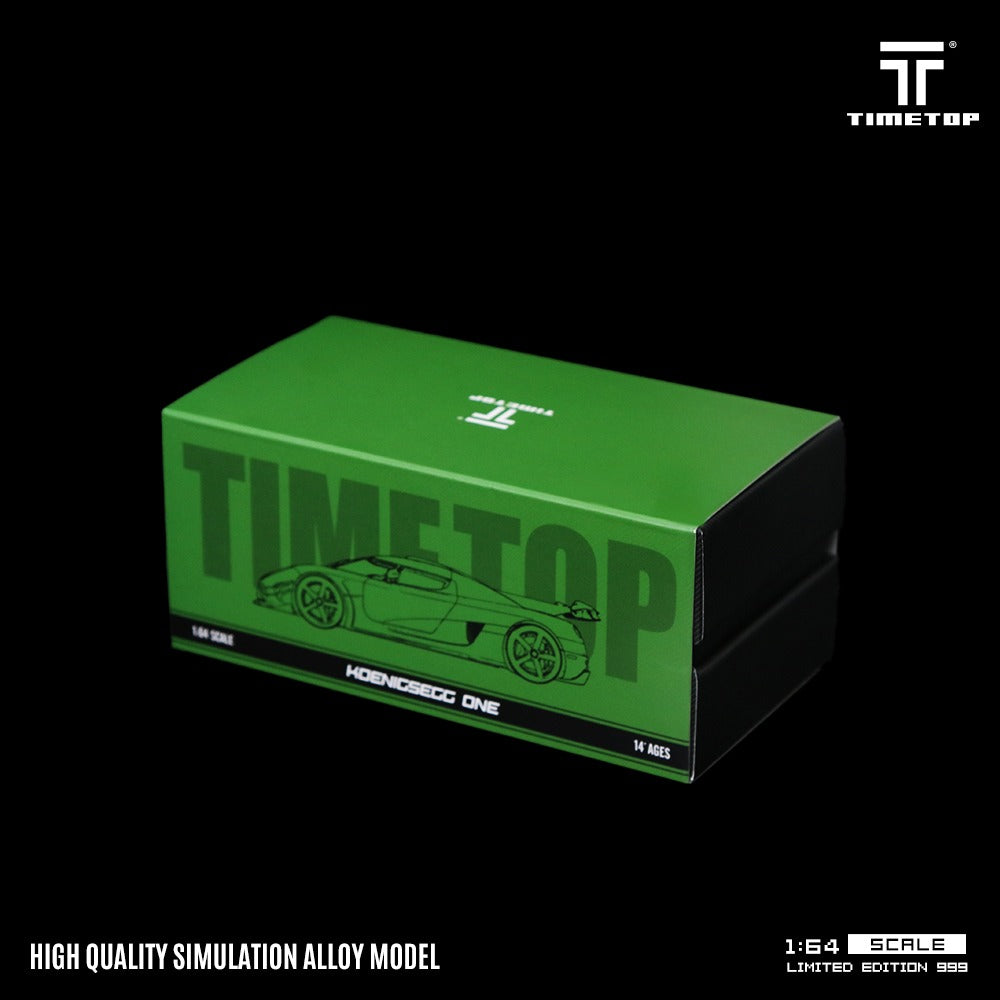 PREORDER Time Top 1:64 Koenigsegg One:1 (Green)