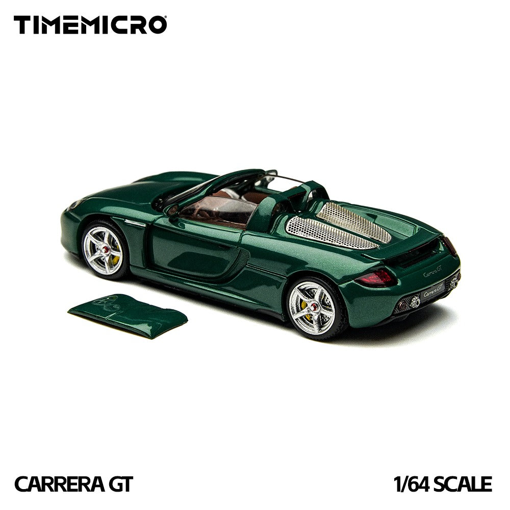 PREORDER Time Micro 1:64 Porsche Carrera GT (British Racing Green)