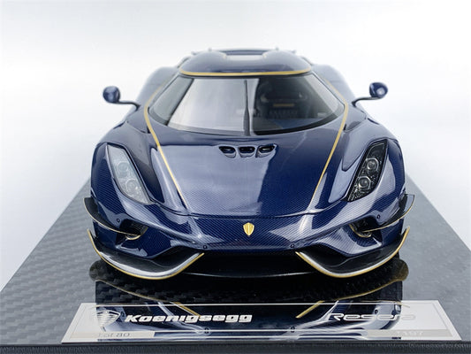 Frontiart 1:18 Koenigsegg Regera (Blue Carbon)