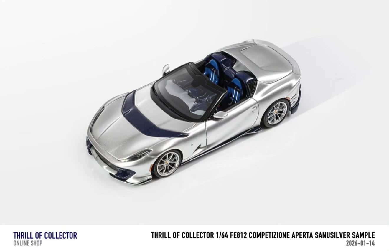 PREORDER TOC 1:64 Ferrari 812 Competizione Aperta