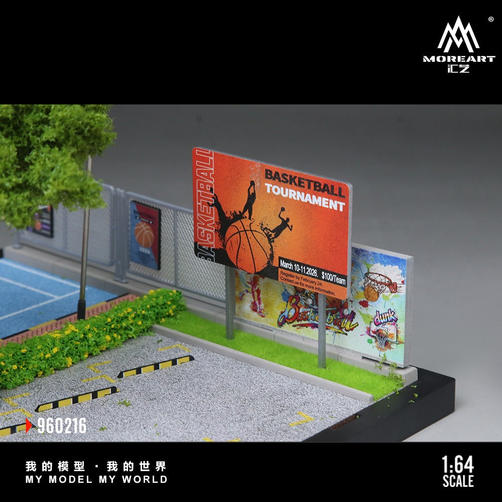 PREORDER MoreArt 1:64 Street Scene Assembly 16