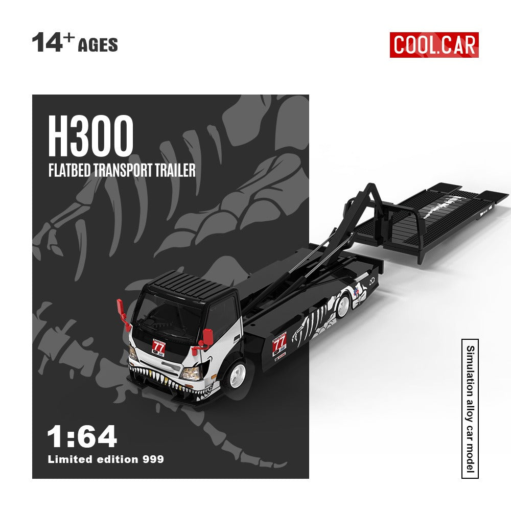 PREORDER Cool Car 1:64 Hino H300 Flatbed Truck - Zibo 77
