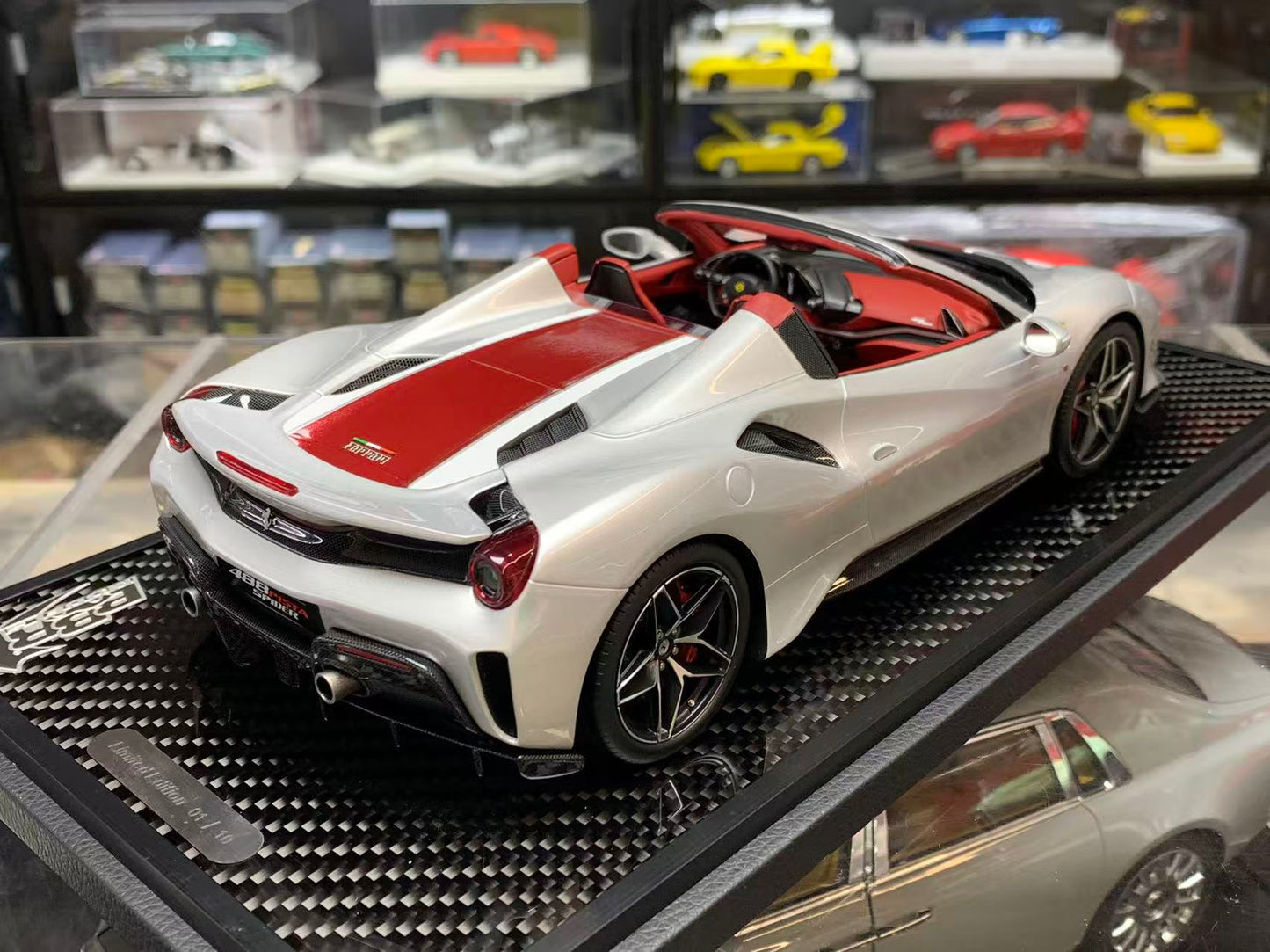 BBR 1:18 Ferrari 488 Pista Spider