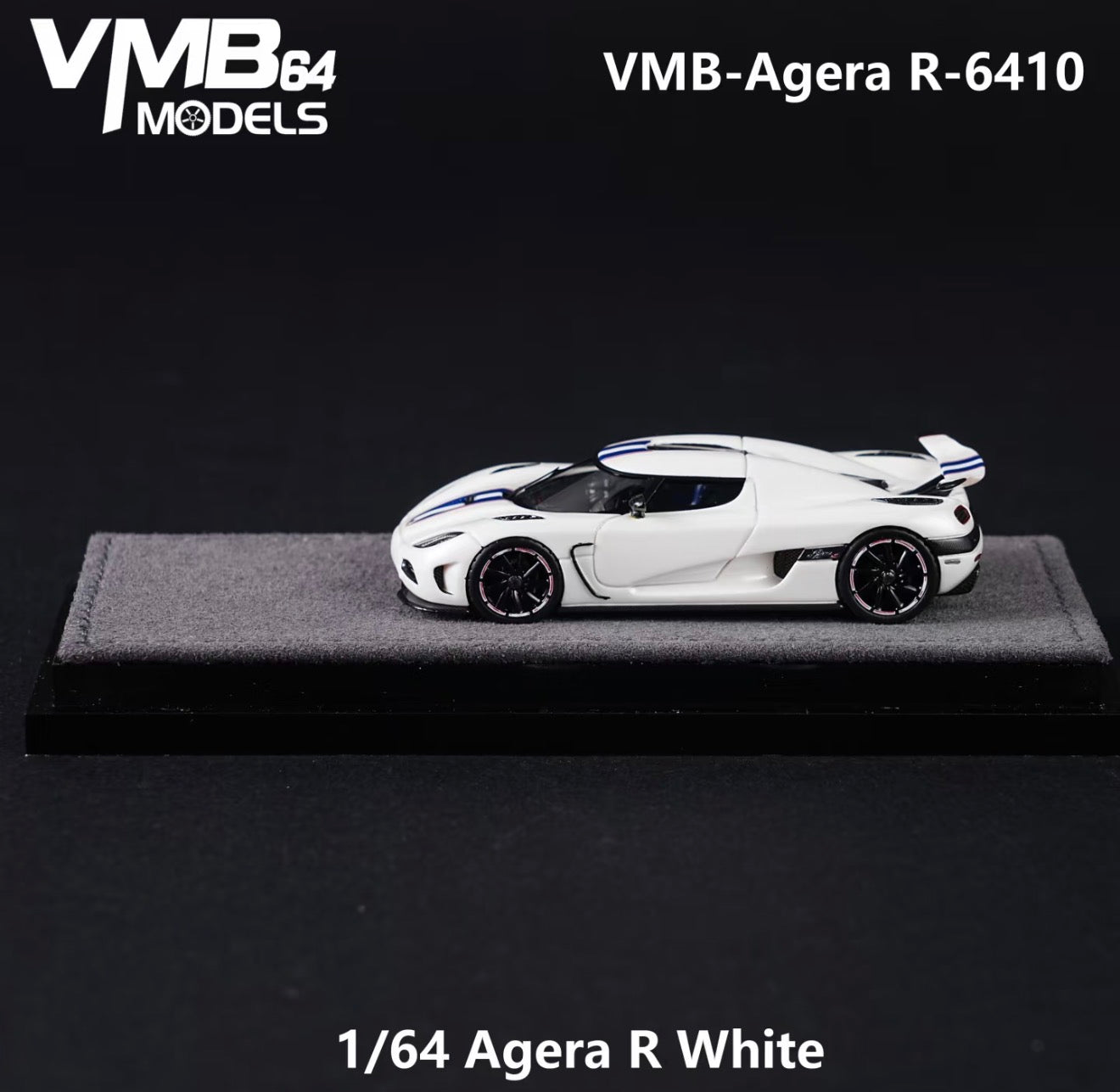 PREORDER VMB Models 1:64 Koenigsegg Agera R (White)