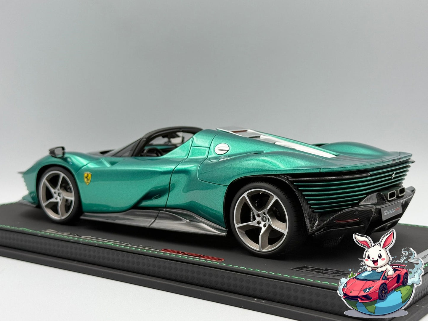 BBR Models 1:18 Ferrari SP3 Daytona 'Open Roof' (Green Jewel)