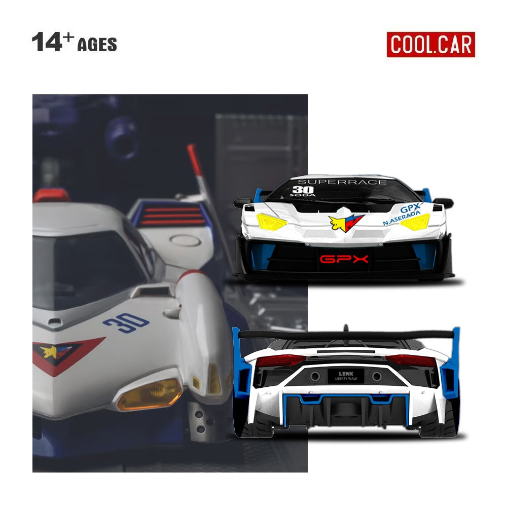 PREORDER Cool Car 1:64 Lamborghini Aventador GT EVO LBWK
