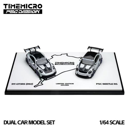 Time Micro x PSC Design 1:64 Porsche 992 GT3 RS / RS Beetle