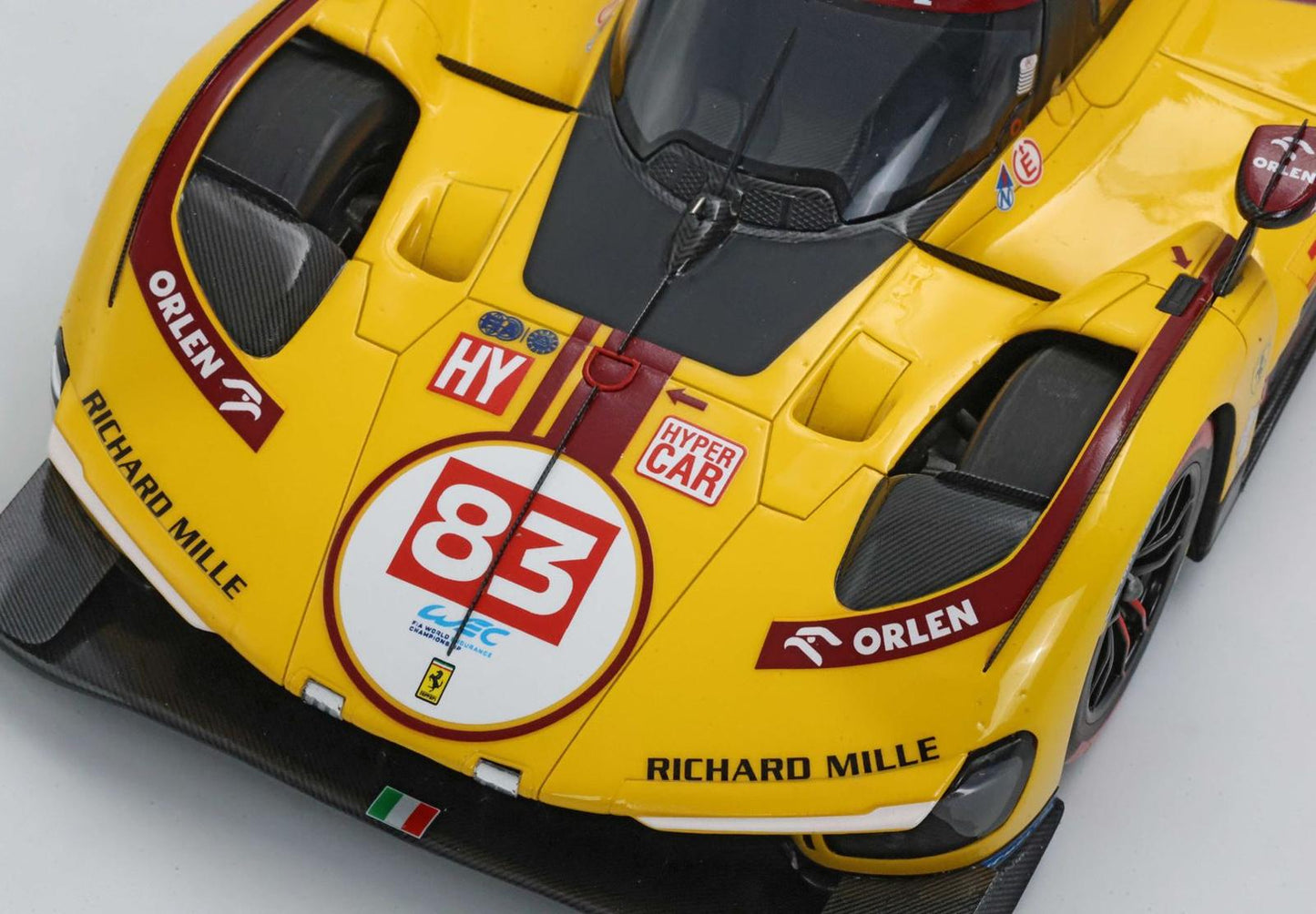 PREORDER BBR 1:18 Ferrari 499P car n. 83 - 2nd Qatar 1812km 2025