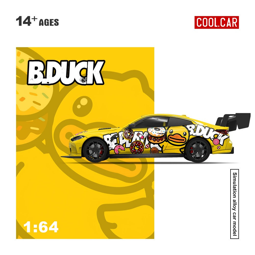 PREORDER Cool Car 1:64 BMW M4 ‘Yellow Duck’