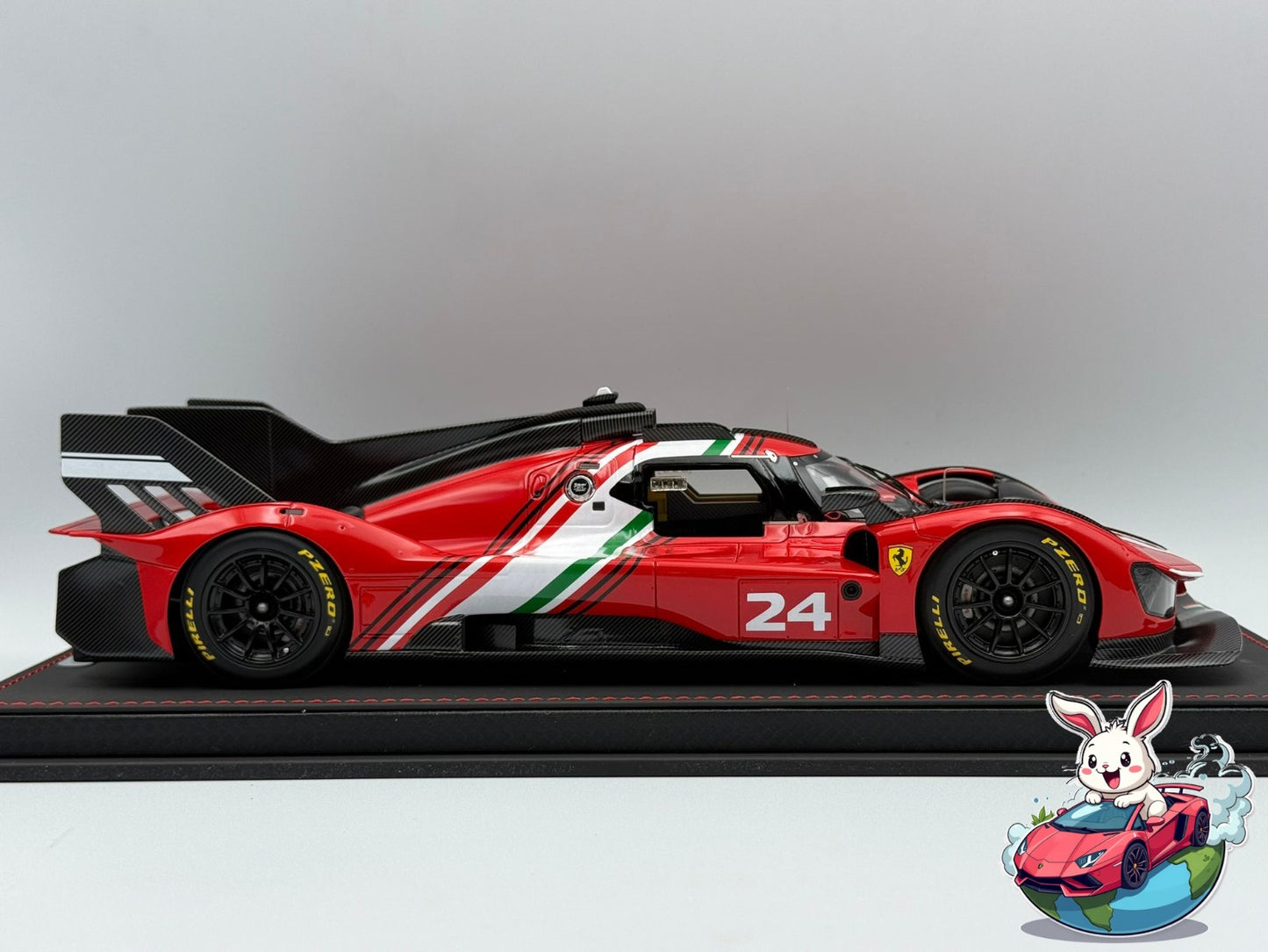 BBR 1:18 Ferrari 499P Modificato - Leather Base