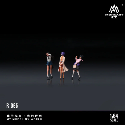 Moreart 1:64 Vitality Girl Doll Set