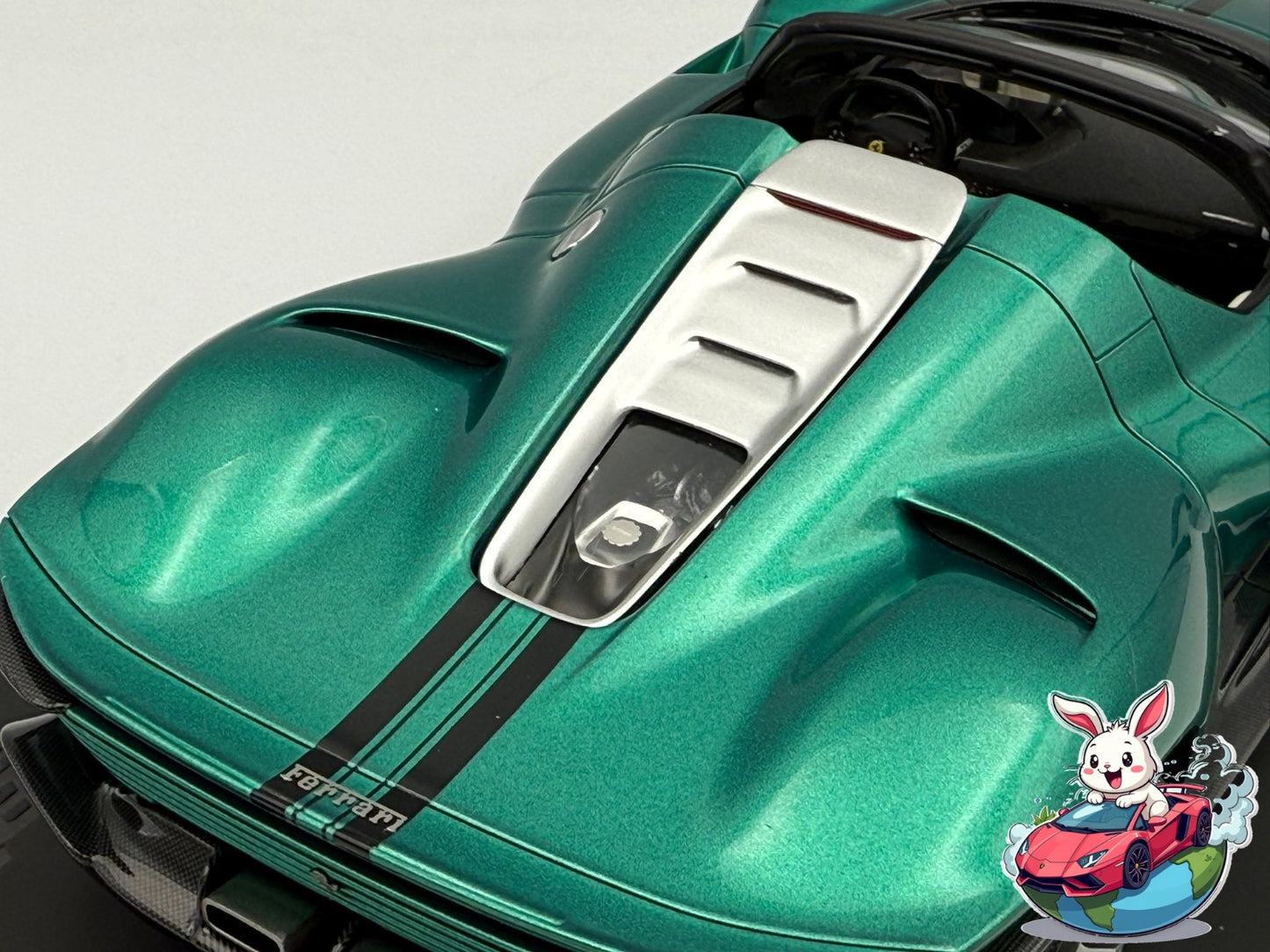 BBR Models 1:18 Ferrari SP3 Daytona 'Open Roof' (Green Jewel)
