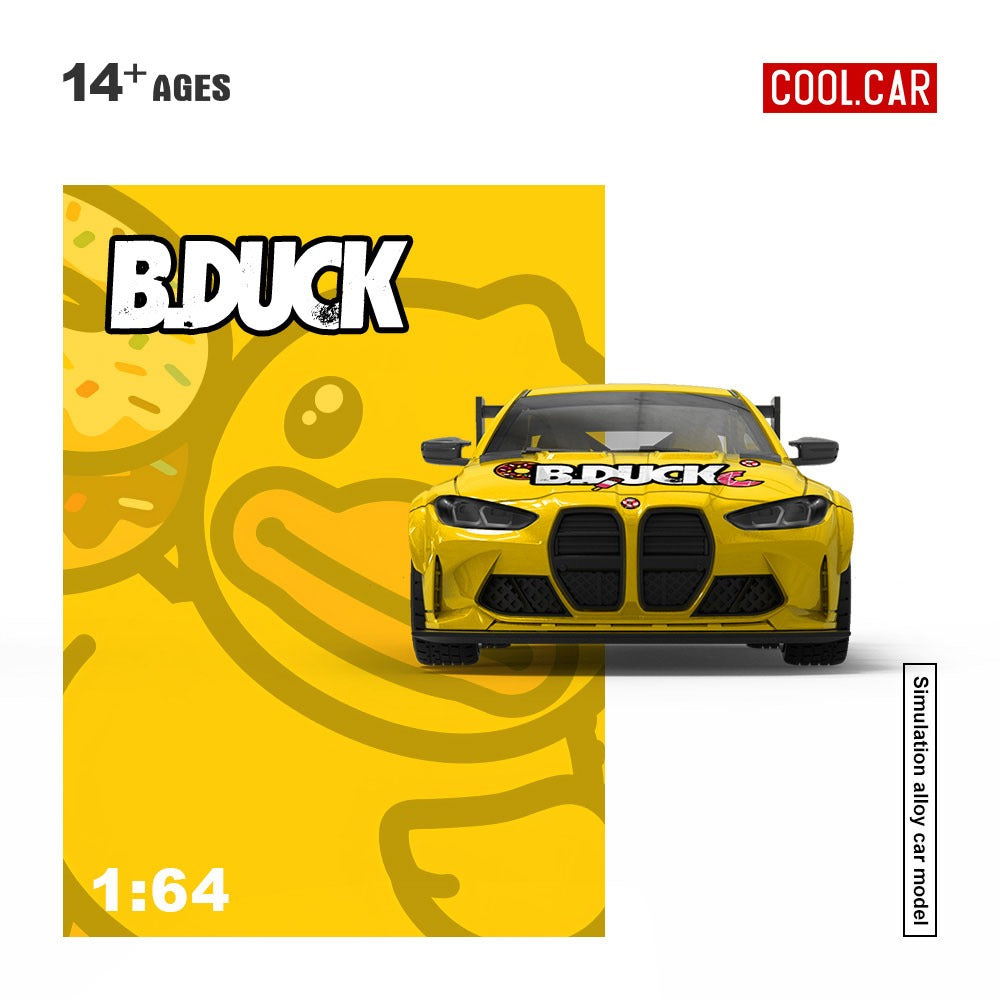 PREORDER Cool Car 1:64 BMW M4 ‘Yellow Duck’