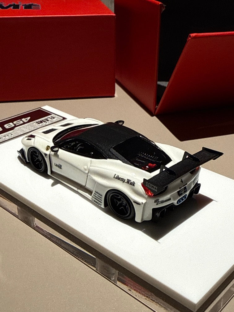 Flame Model 1:64 Ferrari 458 GT Super Silhouette LBWK