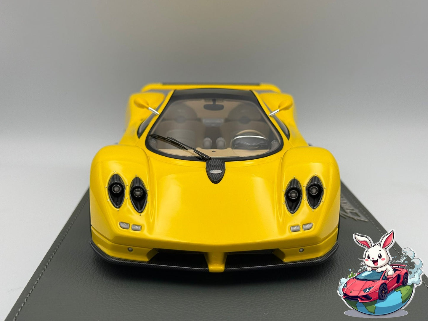 BBR 1:18 Pagani Zonda C12 (Yellow)