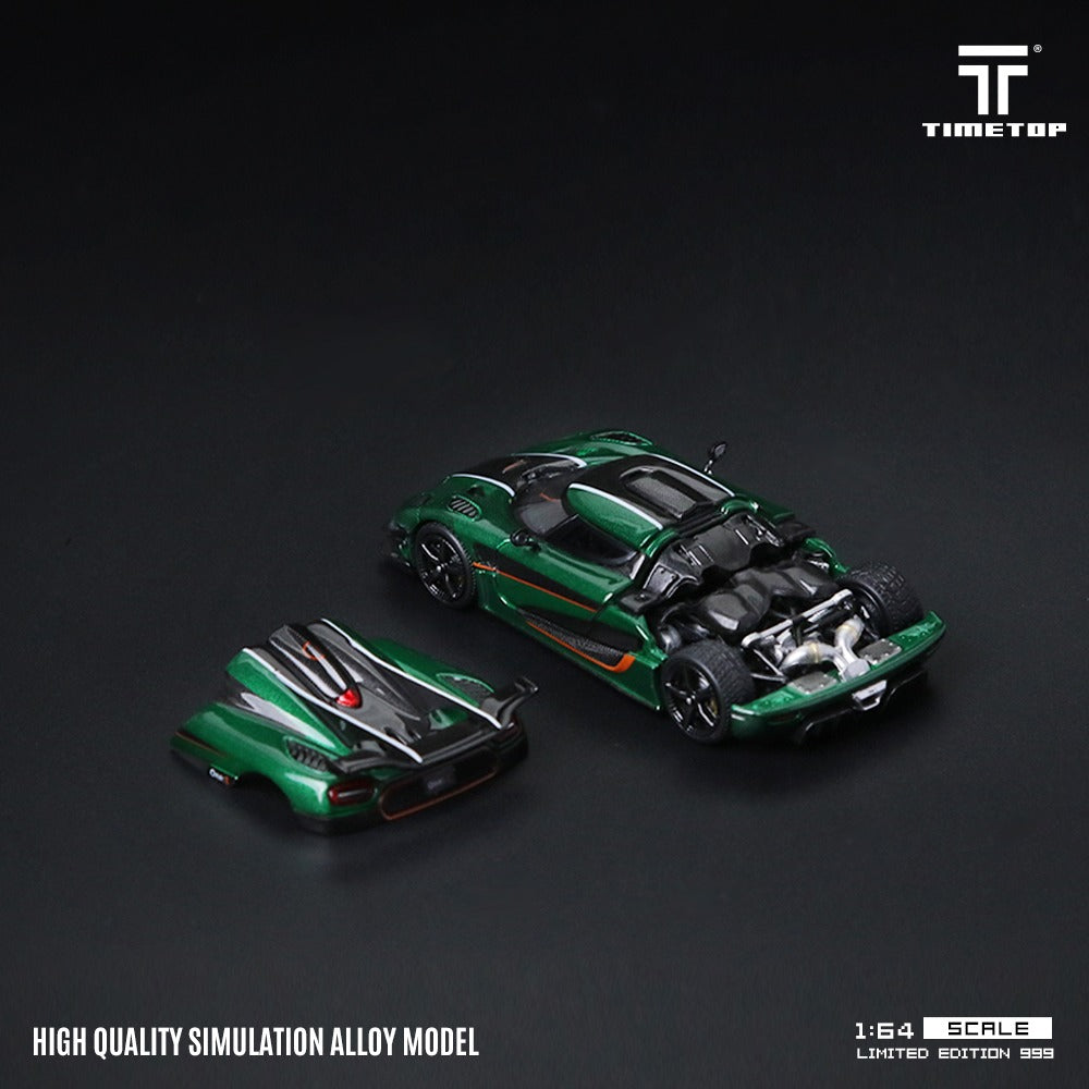 PREORDER Time Top 1:64 Koenigsegg One:1 (Green)