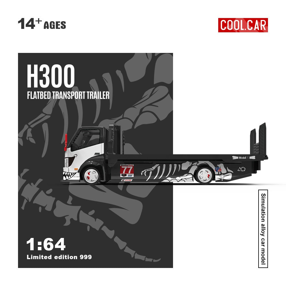 PREORDER Cool Car 1:64 Hino H300 Flatbed Truck - Zibo 77