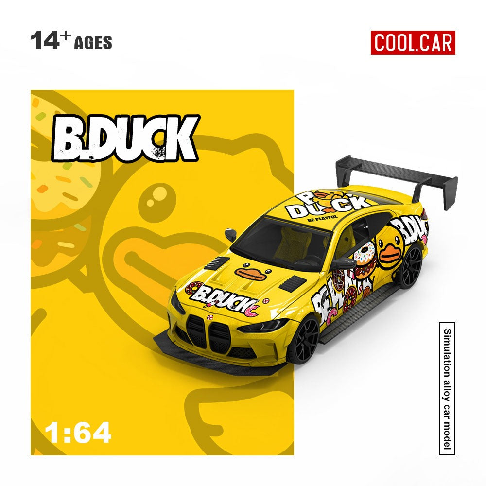 PREORDER Cool Car 1:64 BMW M4 ‘Yellow Duck’