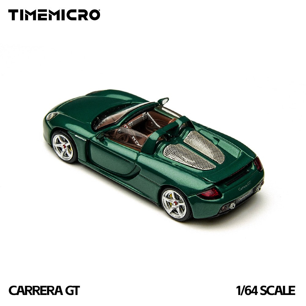 PREORDER Time Micro 1:64 Porsche Carrera GT (British Racing Green)